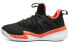 Фото #2 товара Футбольные кроссовки Puma DA930071 Black Orange, низкие, антискользящие и износостойкие,