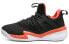 Футбольные кроссовки Puma DA930071 Black Orange, низкие, антискользящие и износостойкие,