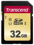 Фото #1 товара Transcend SD Card SDHC 500S 32GB - 32 GB - SDHC - Class 10 - UHS-I - 95 MB/s - 35 MB/s