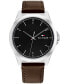 Фото #1 товара Часы Tommy Hilfiger Brown Leather 43mm Watch