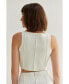 ფოტო #2 პროდუქტის Women's Charlotte Jacquard Knit Vest Top