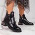 Фото #2 товара Filippo W PAW256 black ankle boots with a decorative block