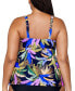 Фото #1 товара Trendy Plus Size Rimini Tankini Top