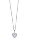 Cherish Silver Heart Necklace 61283 (Chain, Pendant)