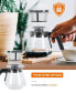 Фото #3 товара Coffee Maker, Drip Coffee Maker with Pour Over Filter, 5 Cup Coffee Maker with 0.75 L Water Tank, Brews in 6 Minutes