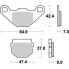 Фото #1 товара MOTO-MASTER Can Am 090121 Sintered Brake Pads