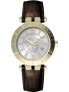 Фото #1 товара Наручные часы Michael Kors Lexington Three-Hand Fuchsia Leather Watch 38mm.