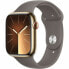 Фото #1 товара Умные часы Apple Series 9 Коричневый Позолоченный 45 mm