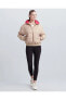 Фото #3 товара W Puffer Flexi Hooded Jacket Kadın Bej Mont S212007-211