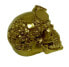 Фото #5 товара Skulptur Totenkopf Schädel Gold