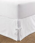 Фото #1 товара Solid Tailored Corner Ties Bedskirt, Twin