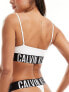 Фото #7 товара Calvin Klein intense power micro unlined crop bralette in white