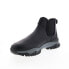 Фото #7 товара Florsheim Xplor Gore Boot 14369-010-M Mens Black Leather Hiking Boots