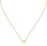 Фото #1 товара Gold plated heart necklace Silver LPS10AWV03