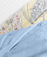 Фото #7 товара 300-Thread Count Hydrangea 3-Pc. King Duvet Cover Set, Created for Macy's