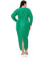 Plus Size Kylo Textured Bodycon Dress