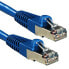 Фото #1 товара Жесткий сетевой кабель UTP кат. 6 LINDY 47145 Синий 30 cm 1 штук