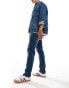 Фото #3 товара ASOS DESIGN slim fit jeans in mid wash blue