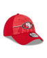 Фото #3 товара Men's Scarlet San Francisco 49ers 2023 NFL Training Camp 39THIRTY Flex Fit Hat