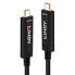 Lindy 5m Fibre Optic Hybrid USB Type C Video Cable - 5 m - USB C - USB C - Black