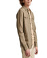 Men's Linen Western Long Sleeve Shirt