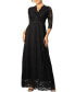 Фото #1 товара Women's Maria Lace A-Line Evening Gown with Pockets