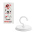 Фото #6 товара fischer Klebehaken - Halterung - Indoor - Universal hook - White - Adhesive strip - 10 kg - Round