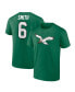 ფოტო #1 პროდუქტის Men's DeVonta Smith Kelly Green Philadelphia Eagles Alternate Icon Player Name and Number T-shirt