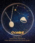Фото #5 товара Wrapped diamond Gemini Constellation 18" Pendant Necklace (1/20 ct. tw) in 10k Yellow Gold, Created for Macy's