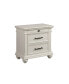 Фото #11 товара Brooks 3-Drawer Nightstand with USB Ports