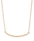 14K Gold-Plated Rope Textured Liv Necklace