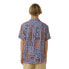 Фото #2 товара Рубашка RIP CURL Lost Islands для мальчиков - Стандартная модель Винтажный рубашечный карман