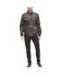 Фото #3 товара Men's Sherpa Lined Faux Leather Aviator Bomber