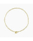 ფოტო #1 პროდუქტის Dainty Link Chain Necklace Gold