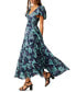 ფოტო #2 პროდუქტის Women's Floral Sundrenched Maxi Dress