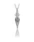 Фото #1 товара Silver Plated Felix Felicis Potion in The Bottle Pendant Necklace, 18''