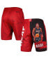 Фото #2 товара Men's Dwyane Wade Black Miami Heat Hardwood Classics Player Burst Shorts