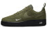 Фото #1 товара Nike Air Force 1 Low Olive Suede 潮流休闲 低帮 板鞋 男款 橄榄绿色 / Кроссовки Nike Air Force DZ4514-300