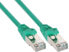 Фото #1 товара InLine Patch Cable SF/UTP Cat.5e green 10m