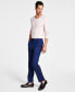 ფოტო #1 პროდუქტის Men's Slim-Fit Performance Dress Pants