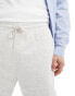 Фото #4 товара ASOS DESIGN slim fit shorts in white marl