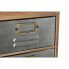 Фото #8 товара Тумба с ящиками Home ESPRIT Коричневый Серый Серебристый Натуральный Металл Ель Loft 66 x 33,5 x 121 cm