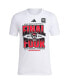 Фото #3 товара Unisex White NC State Wolfpack 2024 NCAA Men's Basketball Tournament March Madness Final Four Locker Room T-Shirt