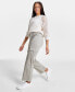 ფოტო #3 პროდუქტის Juniors' Wide-Leg Comfort Fit Cargo Utility Pants