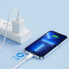 Фото #7 товара Elastyczny wytrzymały kabel USB - iPhone do ładowania i transmisji danych 1m biały