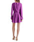 ფოტო #2 პროდუქტის Women's Farron V-Neck Long-Sleeve Ruffle Dress