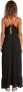 Volcom 290355 Women's Luv Hangover Maxi Dress Black, size S
