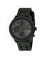 ფოტო #1 პროდუქტის Men's Two-Tone Silicone Strap Watch 48mm