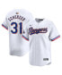 ფოტო #1 პროდუქტის Men's Max Scherzer White Texas Rangers 2024 Gold Collection Limited Player Jersey