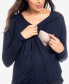 ფოტო #2 პროდუქტის Women's Lounge Maternity Nursing Pajamas